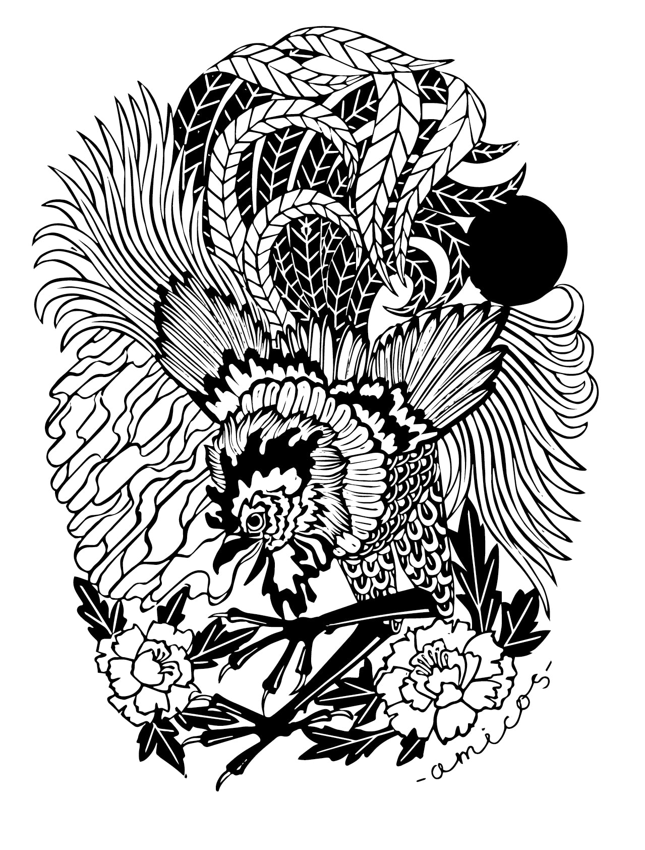 Year of the Rooster Tshirt